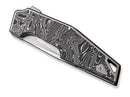 WE Knife OAO Titanium Grey Aluminum Foil CF
