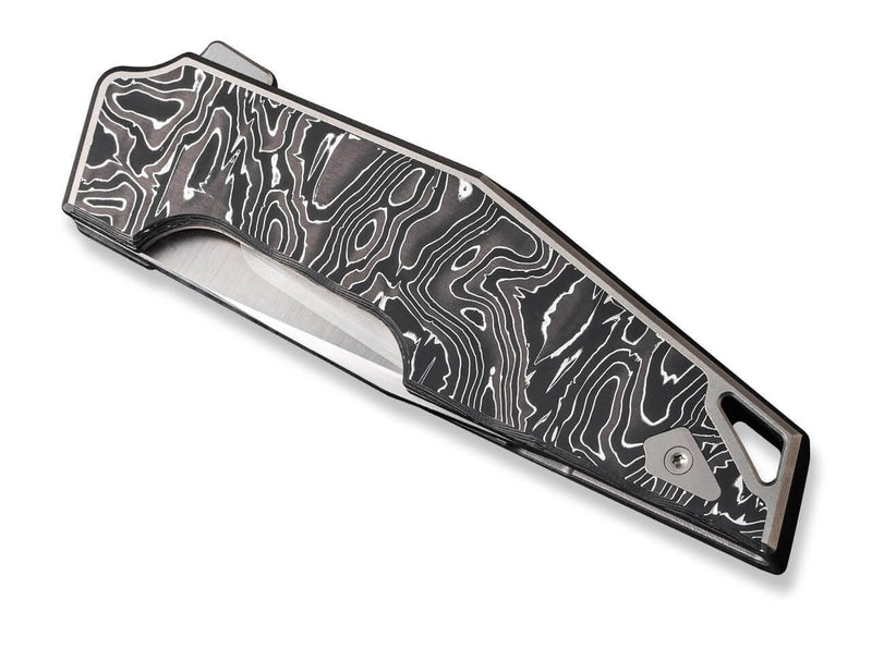 WE Knife OAO Titanium Grey Aluminum Foil CF