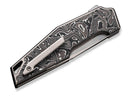 WE Knife OAO Titanium Grey Aluminum Foil CF