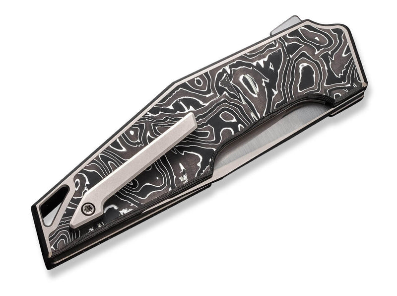 WE Knife OAO Titanium Grey Aluminum Foil CF