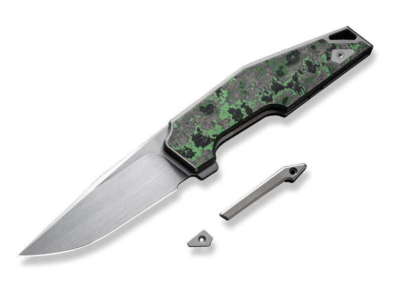 WE Knife OAO Titanium Grey Jungle Wear CF