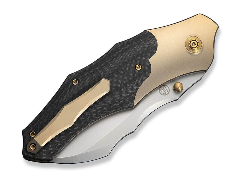WE Knife Orc Boss 20CV Champagne Ti Twill CF