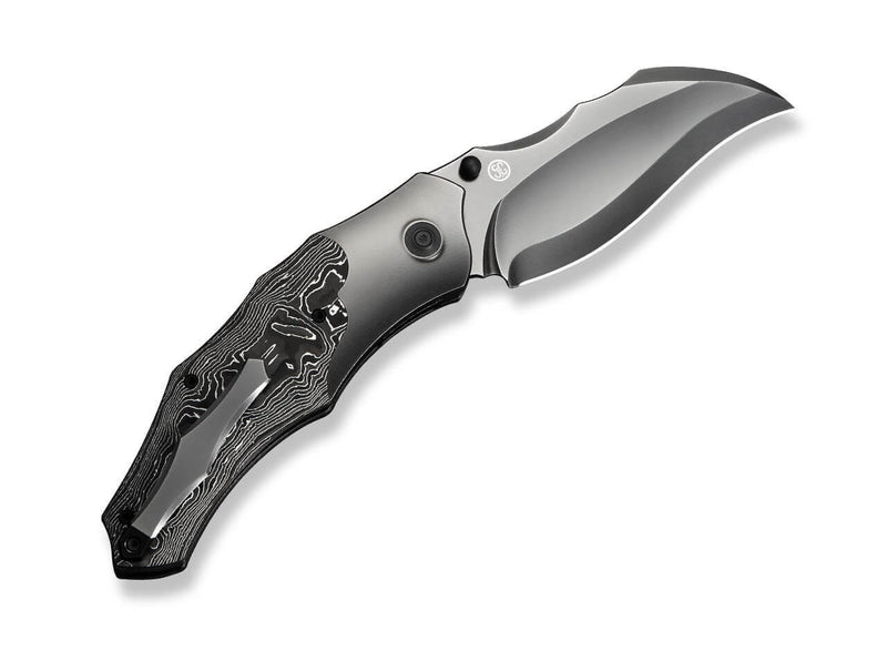 WE Knife Orc Boss 20CV Grey Ti Aluminum Foil CF