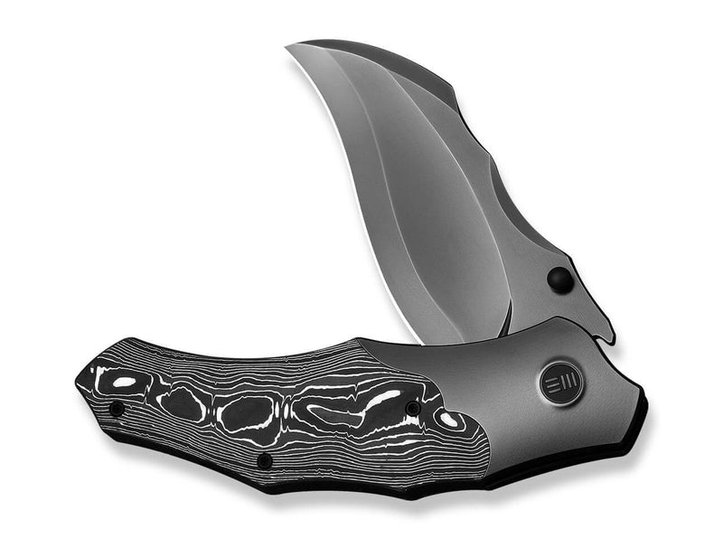 WE Knife Orc Boss 20CV Grey Ti Aluminum Foil CF