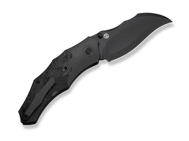 WE Knife Orc Boss 20CV Ti Shredded CF All Black