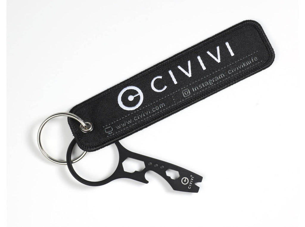 WE Knife PryBar Black & Flight Tag