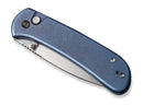 WE Knife Qubit Titanium Blue