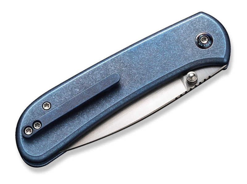 WE Knife Qubit Titanium Blue