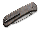 WE Knife Qubit Titanium Grey Tiger Stripe