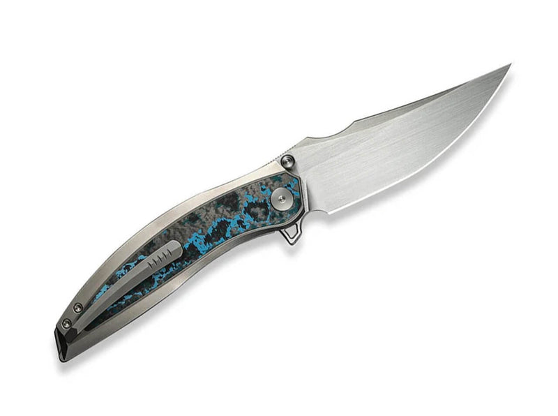 WE Knife Quinseris M390 Ti Arctic Storm CF
