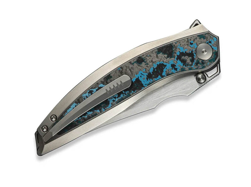 WE Knife Quinseris M390 Ti Arctic Storm CF