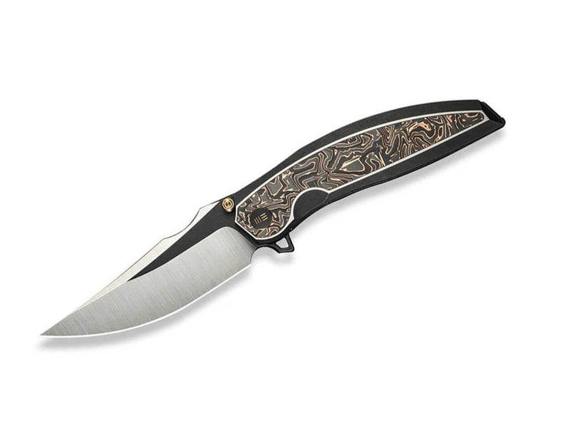 WE Knife Quinseris M390 Ti Black Copper Foil CF