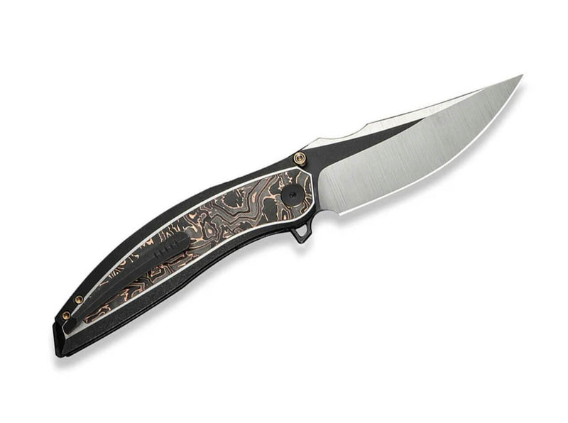 WE Knife Quinseris M390 Ti Black Copper Foil CF