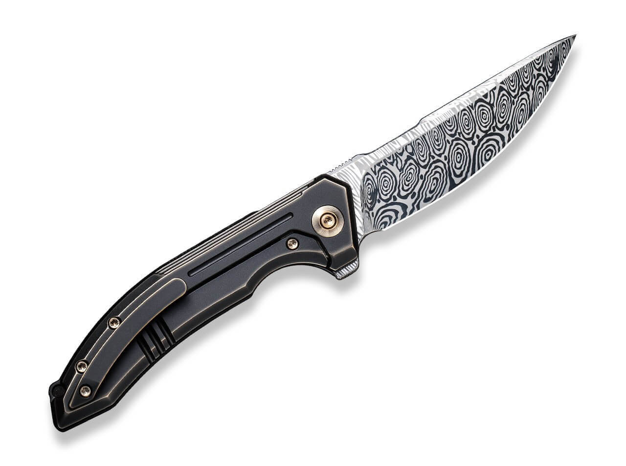 Quixotic Titanium Bronze Damascus