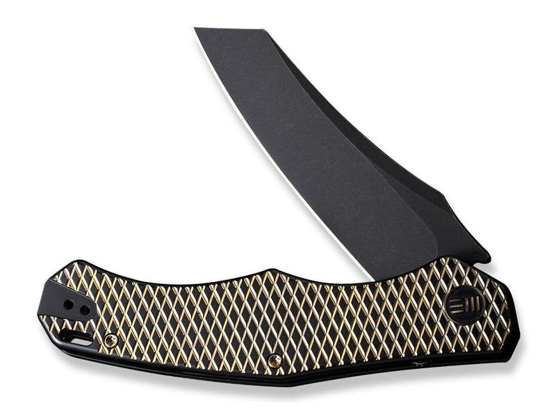 WE Knife RekkeR Titanium Black & Gold