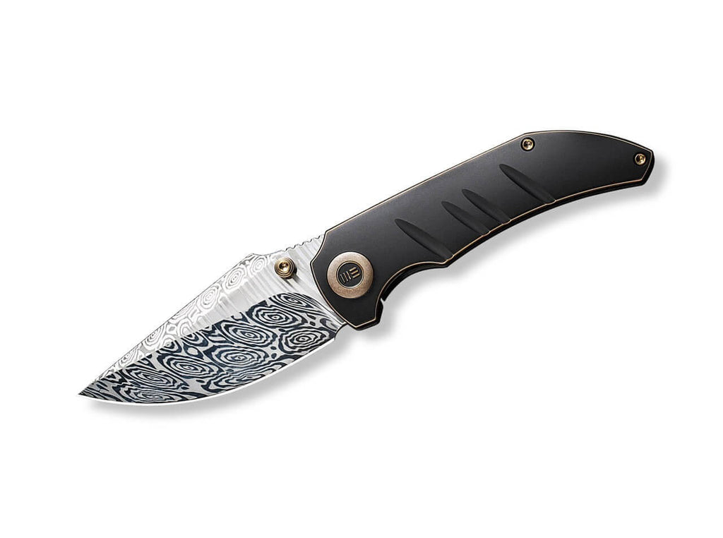 Riff-Raff Bronze & Black Titanium Damascus