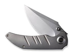 Riff-Raff Polished Bead Blasted Titanium