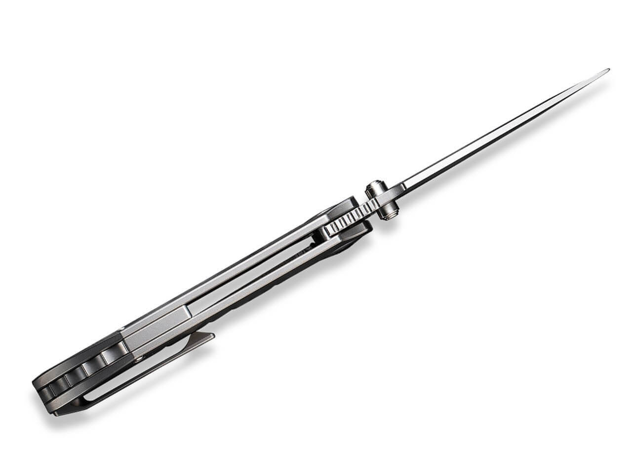 Riff-Raff Polished Bead Blasted Titanium