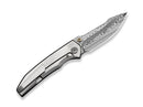WE Knife Ryson Damascus Ti