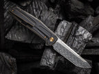 Shadowfire Titanium Black & Bronze Damascus