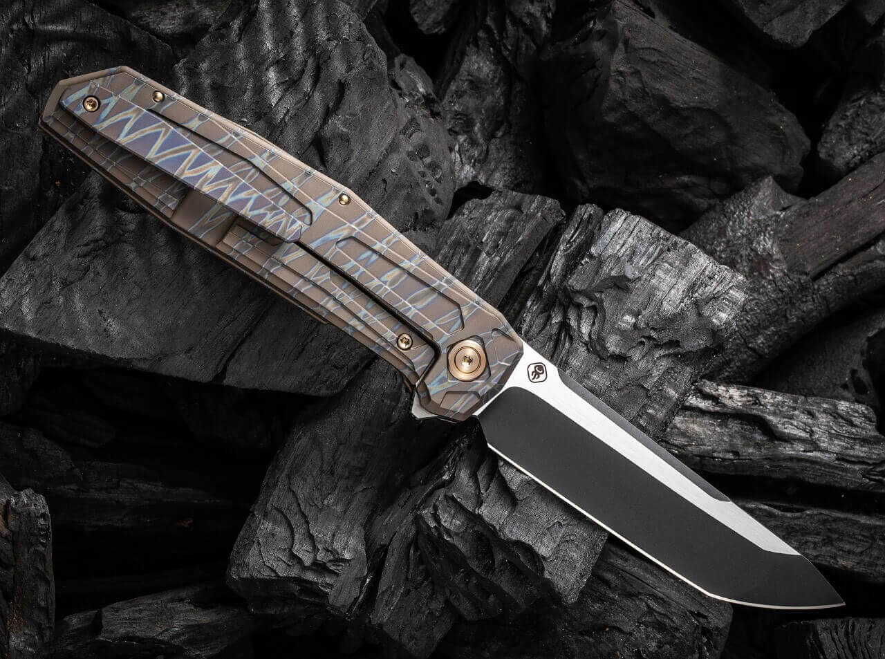 Shadowfire Titanium Tiger Stripe Two Tone
