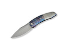 WE Knife Sine Wave M390 Flamed Titanium