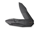 WE Knife Solid Titanium Black Etching Pattern
