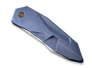 WE Knife Solid Titanium Blue