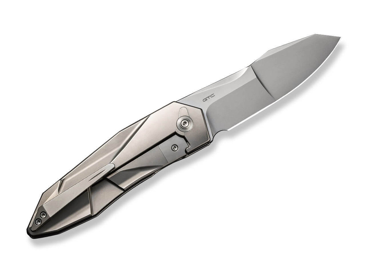 Solid Titanium Grey Bead Blasted