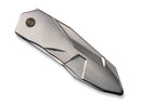 WE Knife Solid Titanium Grey Bead Blasted