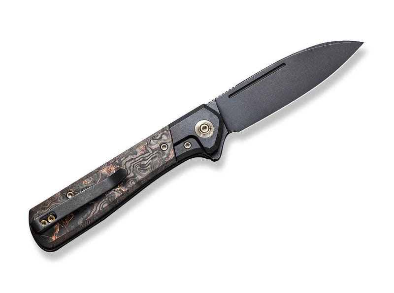 WE Knife Soothsayer Titanium Copper CF All Black