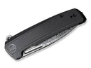 WE Knife Speedster Titanium Black Damascus