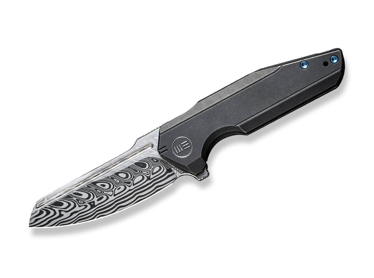 StarHawk Titanium Black Damascus
