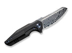 StarHawk Titanium Black Damascus
