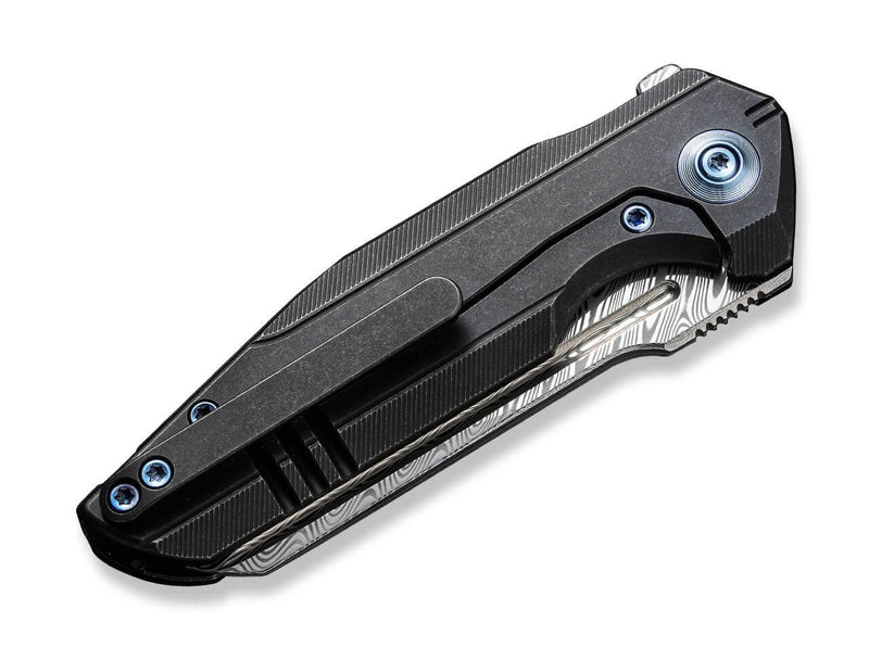 WE Knife StarHawk Titanium Black Damascus