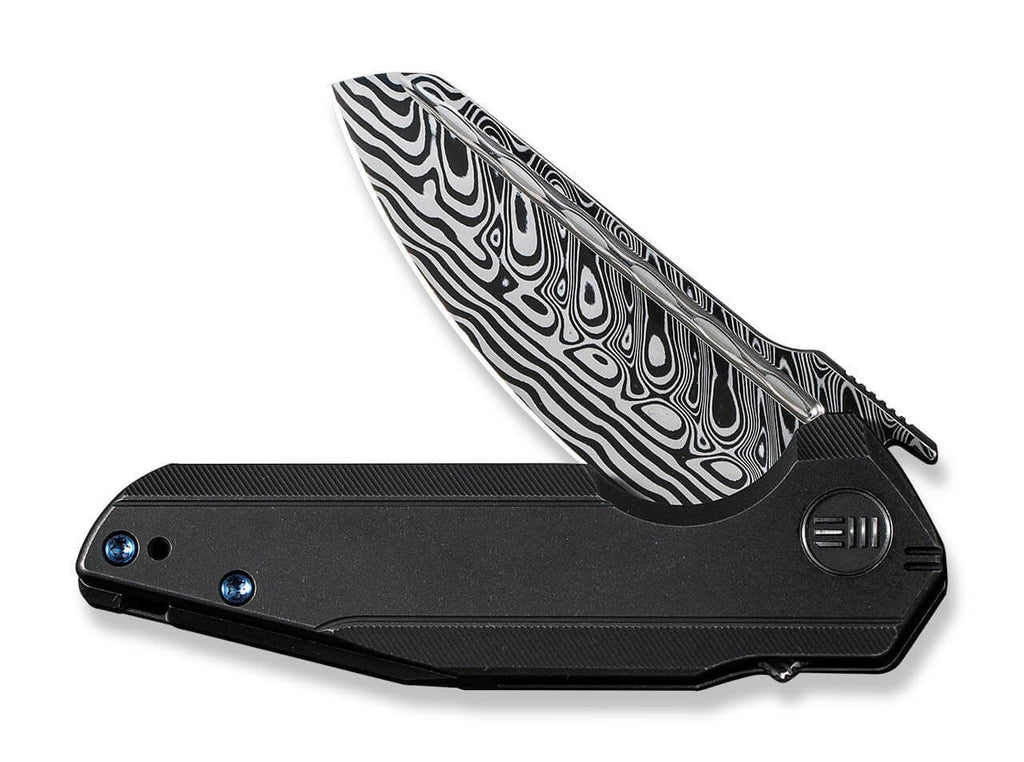 StarHawk Titanium Black Damascus