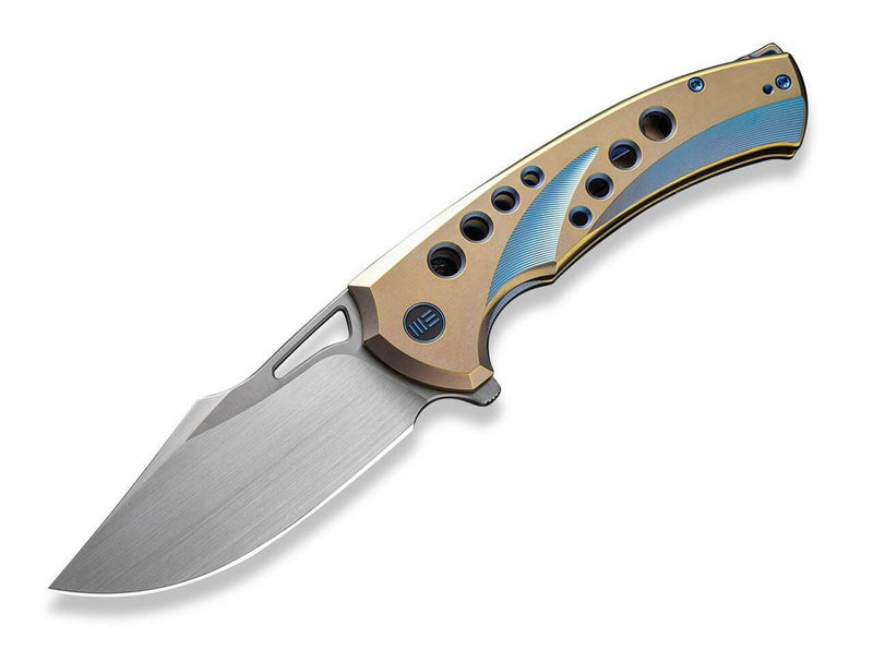 WE Knife Swiftfin CPM-20CV Titanium Golden Blue