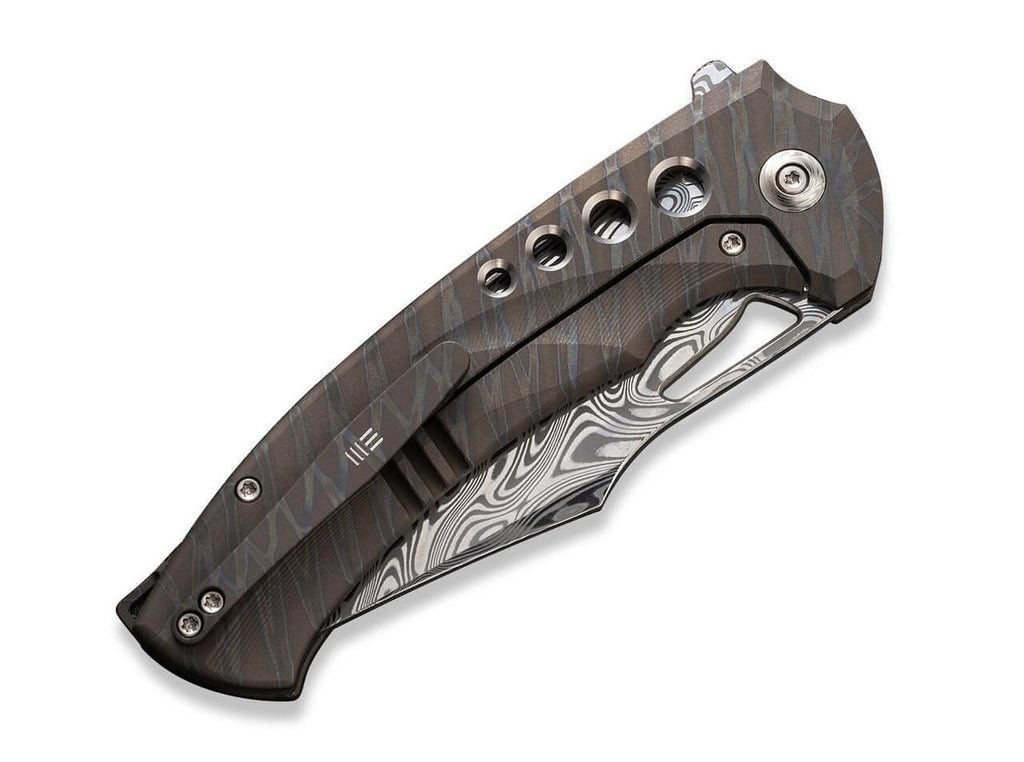 Swiftfin Damascus Titanium Tiger Stripe