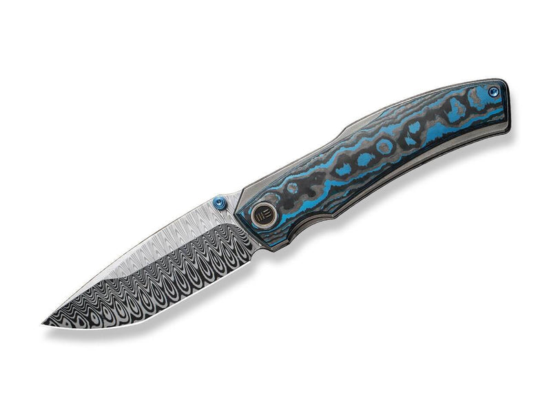 WE Knife Swordfin Arctic Storm CF Damascus