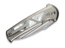 WE Knife Sylox Damascus Gray Ti MOP
