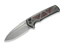WE Knife Sylox M390 Gray Ti Lava Flow CF