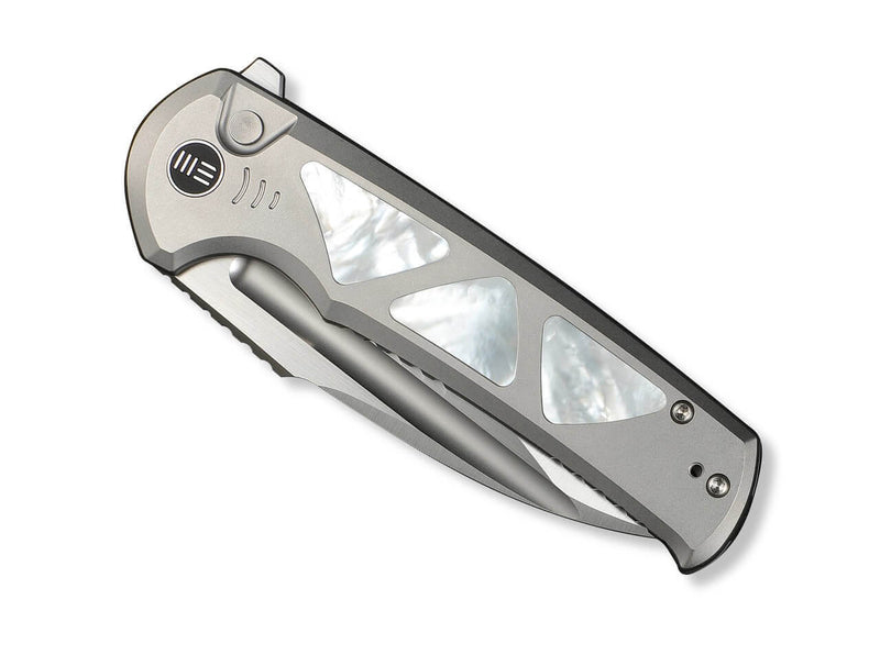 WE Knife Sylox M390 Gray Ti MOP