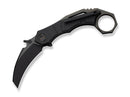 WE Knife Tayra M390 Black & Bronze Ti Black Stonewashed