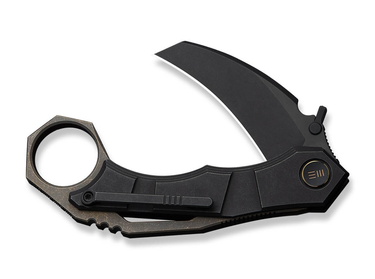 Tayra M390 Black & Bronze Ti Black Stonewashed