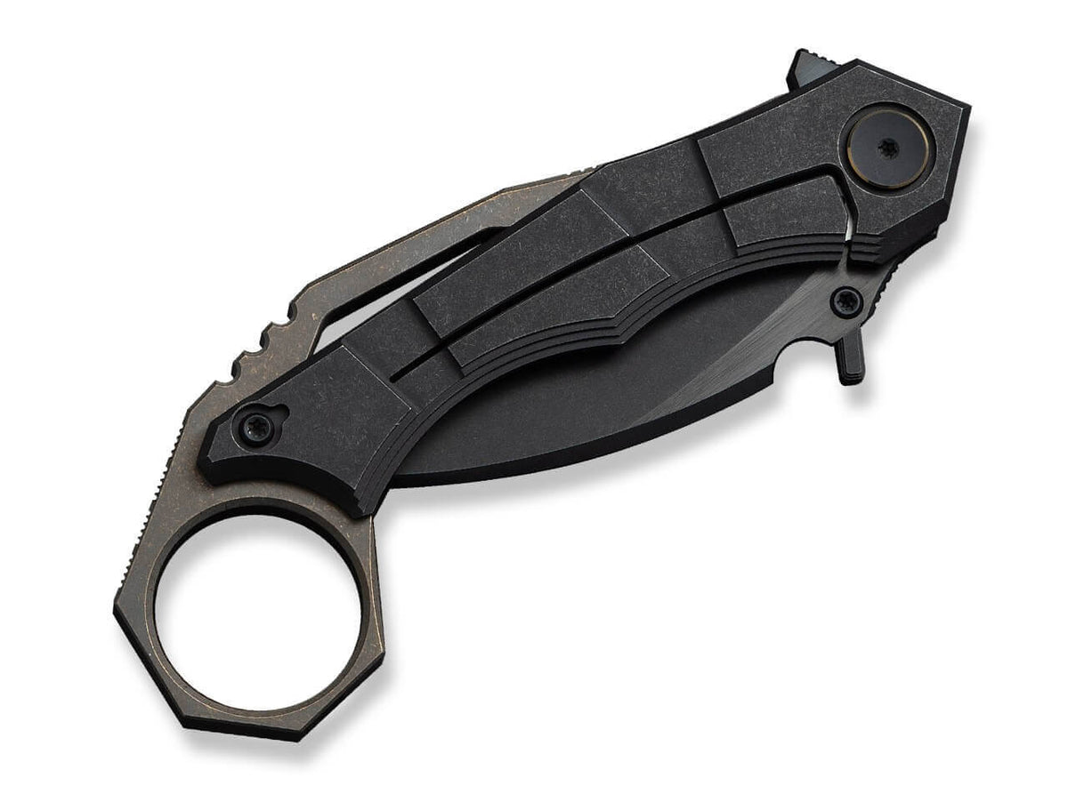 Tayra M390 Black & Bronze Ti Black Stonewashed