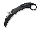Tayra M390 Tiger Stripe Ti Black Stonewashed