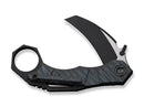 WE Knife Tayra M390 Tiger Stripe Ti Black Stonewashed