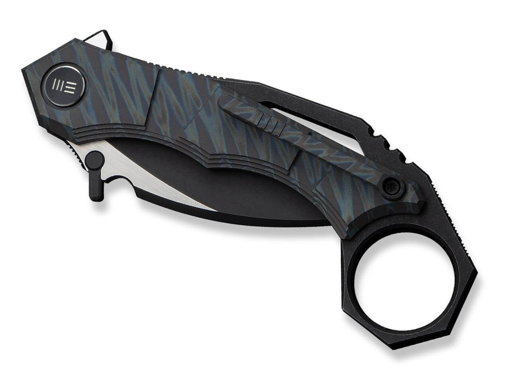 Tayra M390 Tiger Stripe Ti Black Stonewashed