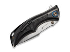 Tighe Down M390 Gray Ti Orange Peel Rose CF