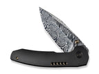Trogon Titanium Black Damascus